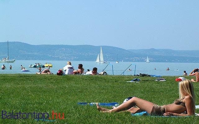 Szines Panorama Apartman Balatonlelle Exterior foto
